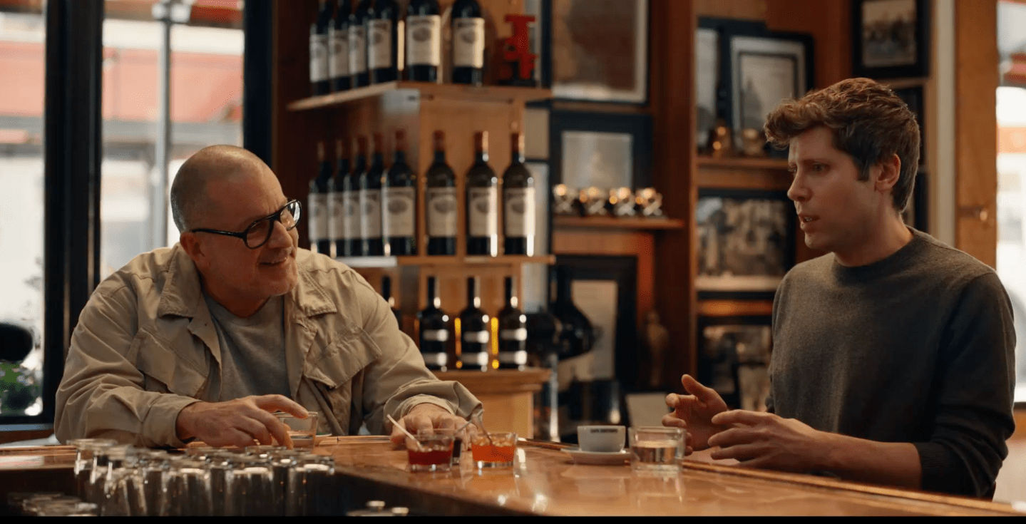 Jony Ive (left) and Sam Altman are teaming up